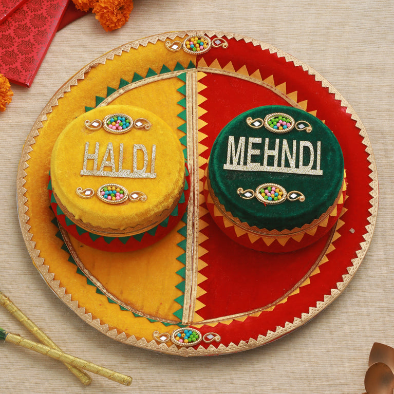 Haldi , Mehndi Katordan Thaal