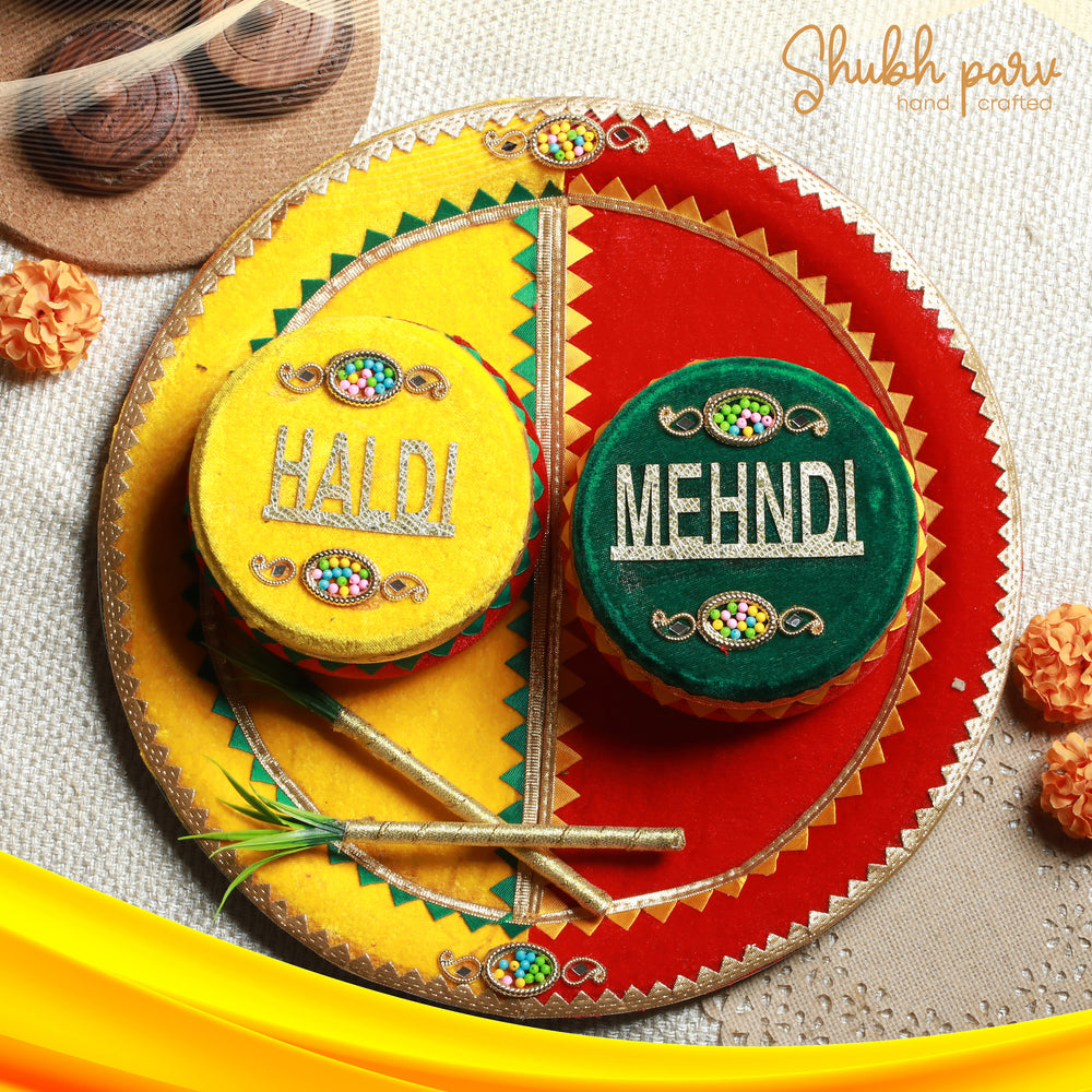 Others | Haldi Mehndi Thaal Customised | Freeup